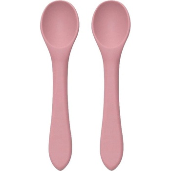 Lorelli Силиконови лъжички Lorelli - Natural, 2 броя, Deep Pink (10230690002)