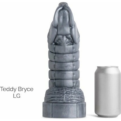 Mr. Hankey’s Toys Teddy Bryce Large prémiové silikónové dildo s Vac-U-Lock 27 x 5,3–8,5 cm