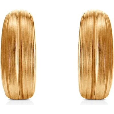 SAVICKI Обеци Luneé: позлатено сребро 925