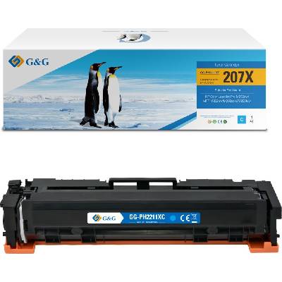 Compatible Тонер касета за HP 207X Cyan - W2211X (NT-PH2211XC)