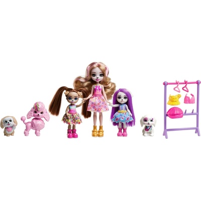 Enchantimals Rodinná sada pejsci HNV26