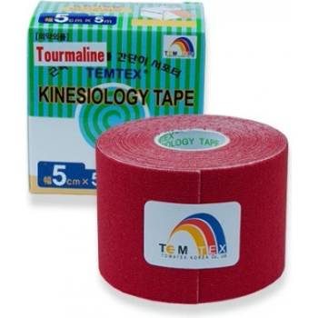 Temtex Tourmaline tejpovací páska červená 5cm x 5m