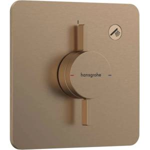 Hansgrohe DuoTurn Q - Душ-смесител за вграждане, матиран бронз 75614140 (75614140)