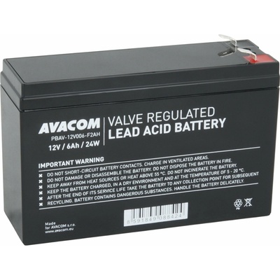 Avacom 12V 6Ah PBAV-12V006-F2AH