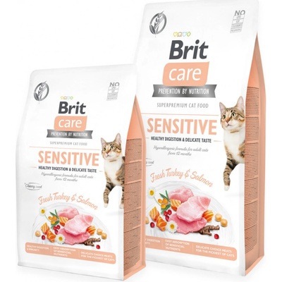 Brit Care Cat GF Sensitive Healthy Digestion 0,4 kg