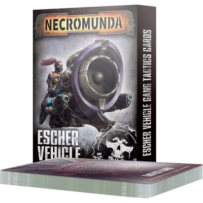 GW Warhammer Necromunda Escher Vehicle Gang Tactics Cards