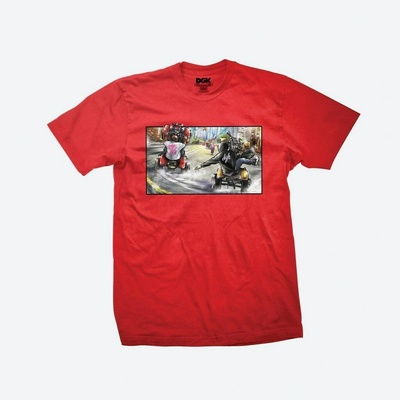 DGK tričko Riders Tee Red