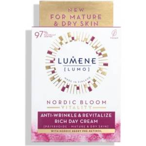 Lumene Nordic Bloom Vitality Anti-Wrinkle & Revitalize Rich Day Cream - Дневен крем за лице против бръчки 50мл