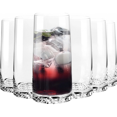 Krosno Fjord Vysoké sklenice na nápoje 6 x 350 ml