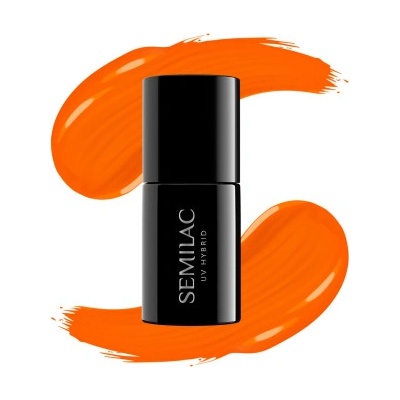Semilac gél lak 566 Neon Orange Oranžová 7 ml