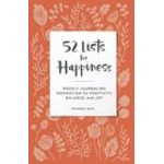 Sasquatch Books 52 Lists for Happiness Floral Pattern | Moorea Seal