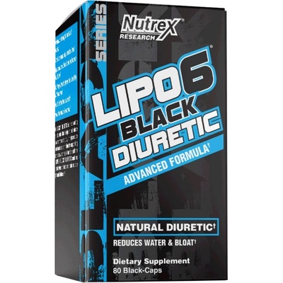 Nutrex Lipo 6 Black / Diuretic [80 капсули]