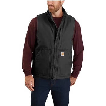 CARHARTT Потник Carhartt Washed Duck Lined Mock Neck vest - Brown (Black)