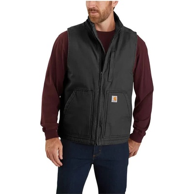 CARHARTT Потник Carhartt Washed Duck Lined Mock Neck vest - Brown (Black)