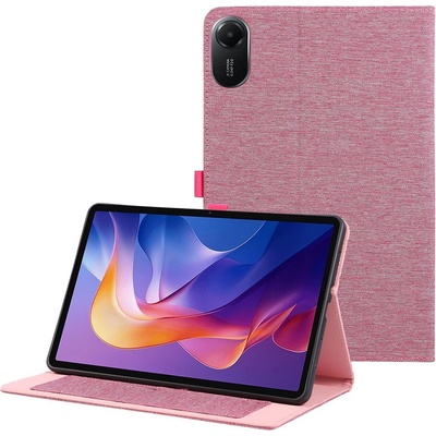 Vsechnonamobil 117233 FABRIC Zaklápěcí kryt pro Xiaomi Redmi Pad 2 růžový