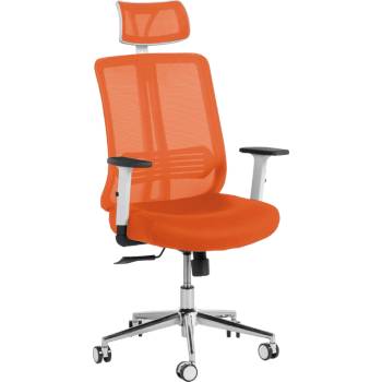 Президентски офис стол lorena lux - оранжев (3520778_1)