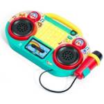 Hape Boombox радио с микрофон Pixelz - със светлинни и звукови ефекти (E0703K)