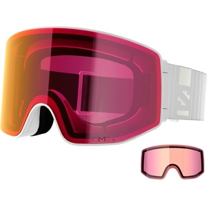 Salomon Ски маска Salomon Sentry Prime Sigma Cat 2 VLT 20% + Cat 1 VLT 52% Ski goggles - White - размер One Size (417-4475-0211)