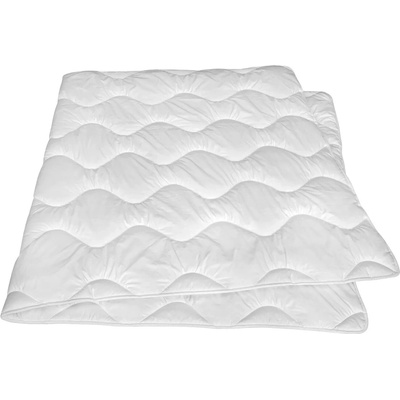 2P SERVIS Přikrývka prošívaná bílá 100% Polyester mikrovlákno 140x200