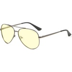 GUNNAR GUNNAR Maverick Gunmetal Amber (GUN-MAV-05001)