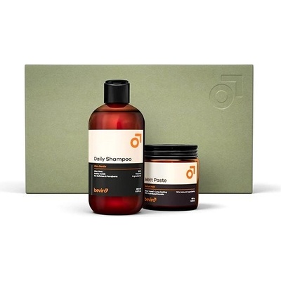 Beviro The Essential Ultra Gentle šampón pre mužov s aloe vera 250 ml kozmetická sada