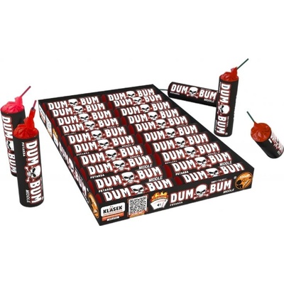 Petardy DUM BUM Middle Red 20 ks – Zboží Dáma
