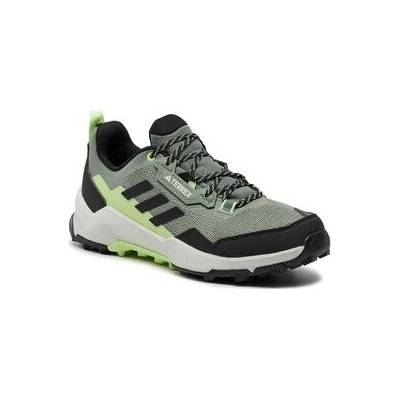 adidas Terrex AX4 Gore Tex Hiking topánky silver green core black crystal jade