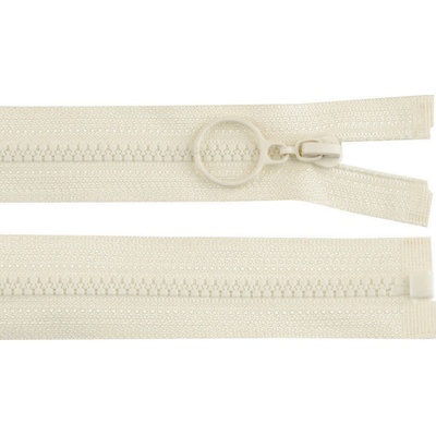 Stoklasa Kostěný zip No 3 délka 70 cm s kroužkem Balení: 1 ks, Varianta: 306 béžová nejsv. 306 béžová nejsv.