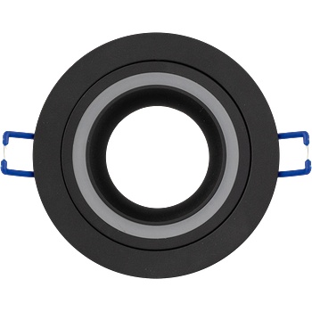 UltraLux РАМКА ЗА ВГРАМКА ЗА ВГРАЖДАНЕ КРЪГ, gu10, СТАЦИОНАРНА, (fsrgu10bl)