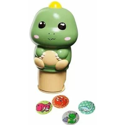 Manyuk Toys Súprava dinosaurových pečiatok s nálepkami