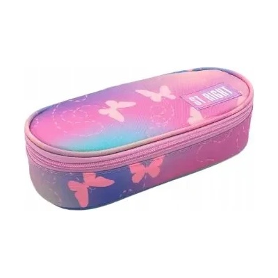 St. Majewski St. Right Pink Butterflies овален ученически несесер