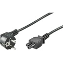 PREMIUMCORD Kabel napájecí 230V pro NTB (3pin, Schuko, trojlístek) 2m kpspt2