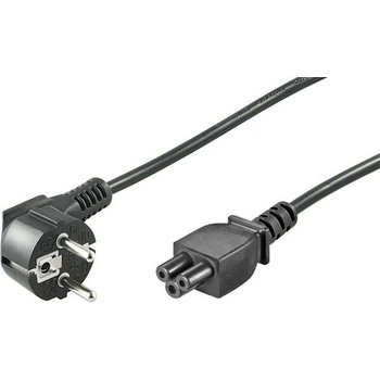 PREMIUMCORD Kabel napájecí 230V pro NTB (3pin, Schuko, trojlístek) 2m kpspt2