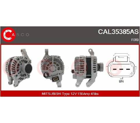 Generátor CASCO CAL35385AS