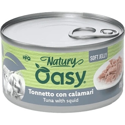 Oasy Natury Soft Jelly Tuna with squid 85 g