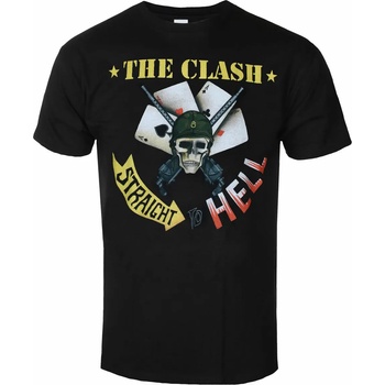 Image 1 of ROCK OFF мъжка тениска Clash - Straight To Hell Single - ЧЕРЕН - ROCK OFF - CLTS15MB