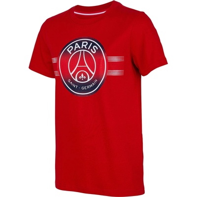 Fan-shop dětské tričko PSG Stripe Logo red