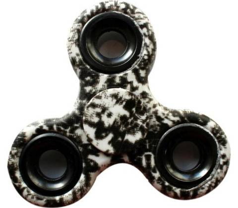 Fidget Spinner Camouflage černobílý