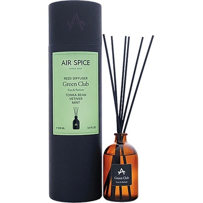 AIR SPICE ДИФУЗЕР ПАРФЮМЕН С ПРЪЧИЦИ air spice 100мл green club (asd38)