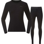 Bergans Дамско мериносово термобельо Bergans Women's Allround Merino Baselayer Set Merino base layer - Black (115-2846-0113)