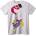 NOONEBRAND Тениска Ren & Stimpy Карикатура - 2XL, White