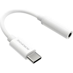 BOROFONE Адаптер Borofone USB-C - 3.5mm жак - Бял KP23469