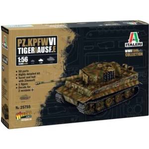 Italeri Комплект модел танк 25755 - Pz. Kpfw. VI Tiger I (1: 56)