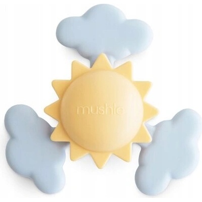 Mushie Senzorická hračka Spinner s přísavkou Sunshine