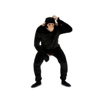 My Other Me Маскировъчен костюм за възрастни My Other Me Черен Маймуна XS Размер XS