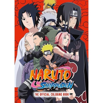 Viz Media Naruto Shippuden: The Official Coloring Book