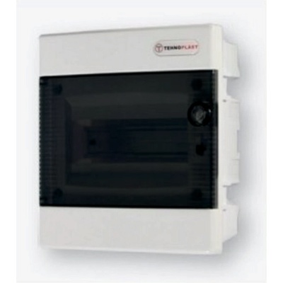 CB Elektro Rozvádzač zapustený 8M, IP40, transp. dv., U4/8 C/P (Technoplast)