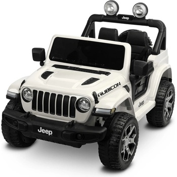 Toyz Офроуд Акумулаторен Автомобил Jeep Rubicоn Бял Caretero Toyz