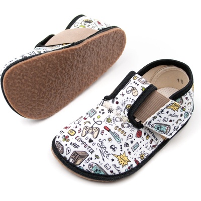 PEGRES Pegres DETSKÉ BAREFOOT PAPUČE BF01 GAMING