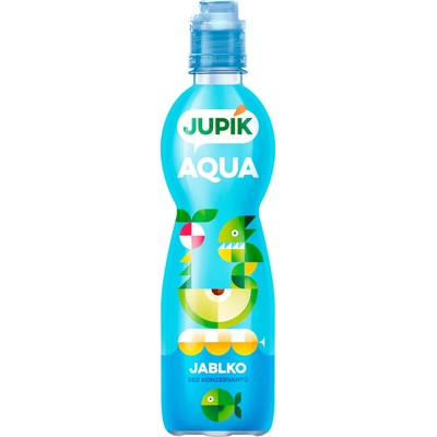 Jupík Aqua nápoj s příchutí jablko 500 ml